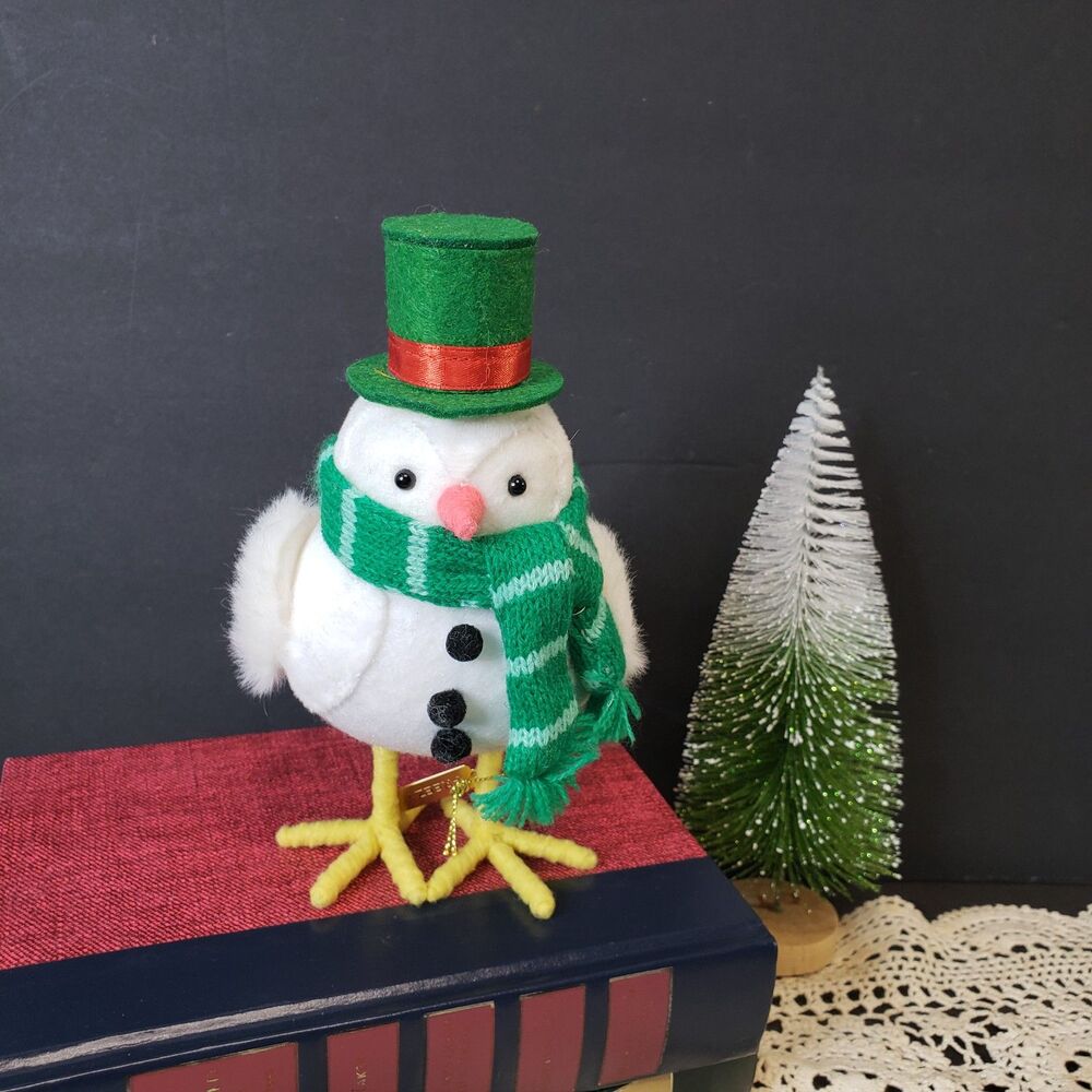 Adorable Target Wondershop Featherly Friends "Freezy" Christmas Bird Figurine